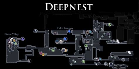 deepnest map|hollow knight distant village map.